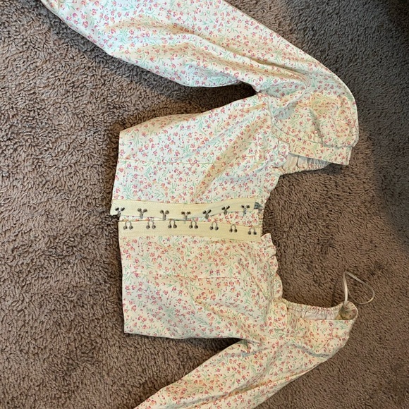 Urban Outfitters Corset Blouse - Picture 2 of 4